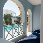 Pool By The Monolithos (Santorini)
